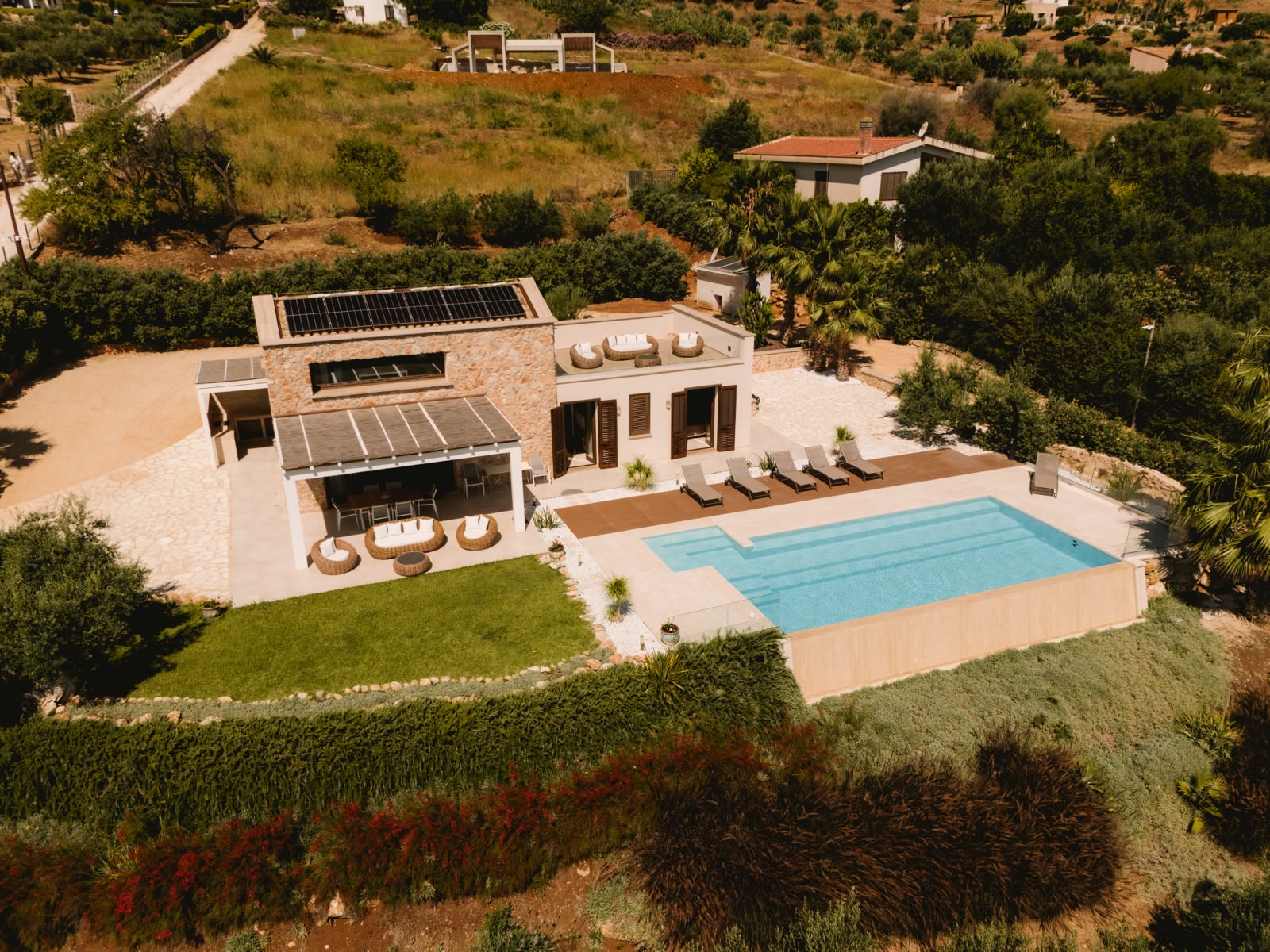 Villa di nuova costruzione con vista